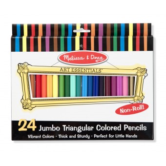Цветные карандаши (24 цвета)