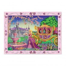 Объемная наклейка по номерам Сказочная принцесса MD4009