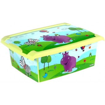 Ящик для игрушек Hippo 10л 271378E