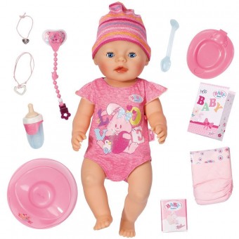 Кукла Zapf Baby Born Очаровательная Малышка с аксессуарами 43 см (822005)  