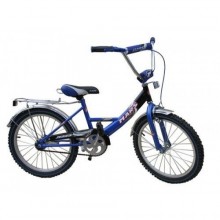 Велосипед Марс 18 ручной тормоз + эксцентрик (синий/чёрный