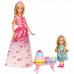 Игровой набор с куклой Barbie Чайная вечеринка с принцессо