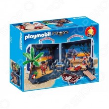 Игровой чемодан Playmobil Пираты - Пиратский сундук с сокр