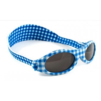 Солнцезащитные очки Adventure Baby Banz - Голубые в клеточку