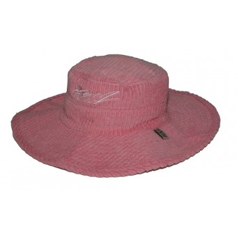 Вельветовая шляпа Kidz Banz розовая (2-5 лет)