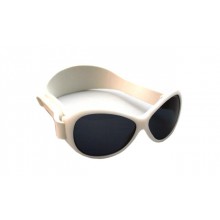 Солнцезащитные очки Retro Baby Banz (возраст 0-2), белые