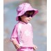 Солнцезащитная купальная футболка Banz розово-белая