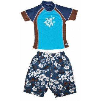 Солнцезащитный комплект рашгард и шорты для мальчика Banz UPF 50