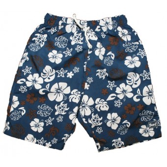 УФ-защитные пляжные шорты Banz синие-мокко