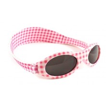 Солнцезащитные очки Adventure Baby Banz - Розовые в клеточ