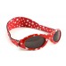 Солнцезащитные очки Adventure Kidz Banz - Красные в белый горошек