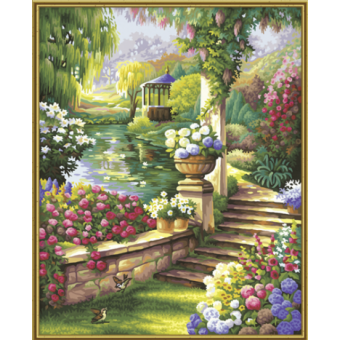 9130379 Художній творчий набір Райський сад, 40х50 см
