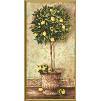 9220397 Художній творчий набір Лимонне дерево, 40х80 см