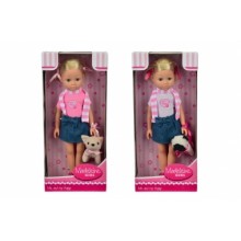 5150490 Лялька Madeleine з цуценям, 36 см, 2 види