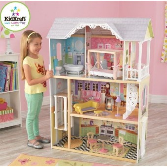 Кукольный домик с мебелью Белла 65251