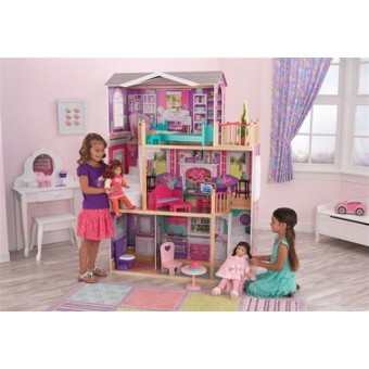 Кукольный домик с мебелью для кукол 45см Elegant 65830